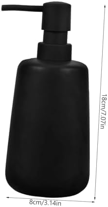 Veemoon 16oz Clear Travel Soap Dispenser Pump