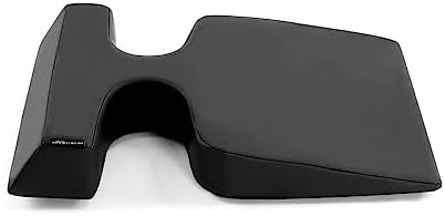 DRLOMILOMI Massage Table Breast Pillow Wedge Cushion Black