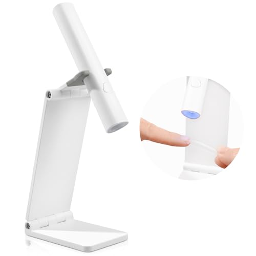 SAVILAND Mini UV Light for Nails - Wireless with Stand