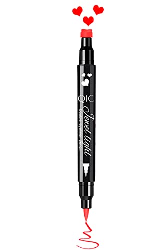 Go Ho Heart Shape Red Liquid Eyeliner Stamp