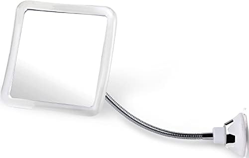 Mirrorvana Flexible Fogless Shower Mirror with Height Adjustment
