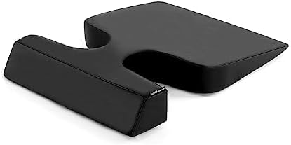 DRLOMILOMI Massage Table Breast Pillow Wedge Cushion Black