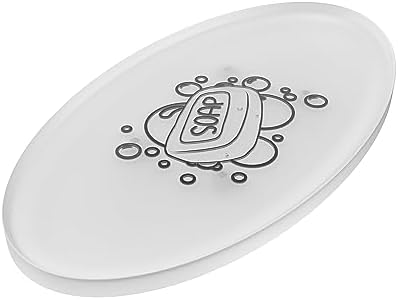 Clear-Ad Clear Acrylic Soap Tray - Set of 2