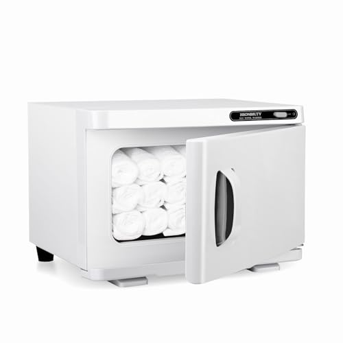 HSONBIUTY Hot Towel Warmer Cabinet 8L Capacity White