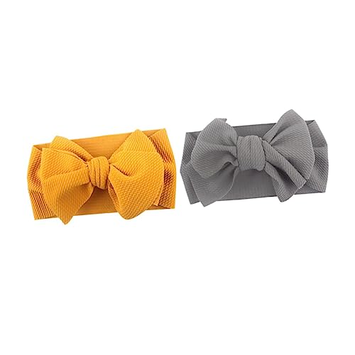 WOFASHPURET 5pcs Bowknot Headbands for Girls and Boys