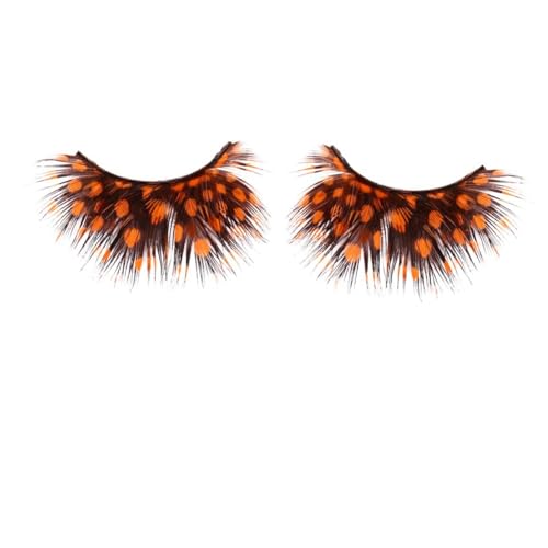 PACKOVE 2Pairs Dramatic False Eyelashes for Party Halloween Cosplay