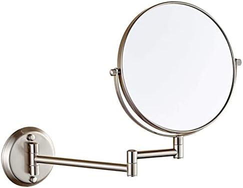 DEIHGE 8 Inch Double Sided Makeup Mirror with 360 Swivel and Magnification