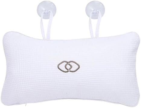 Gooddyiyukey Inflatable Bath Pillows Set for Head and Neck Support