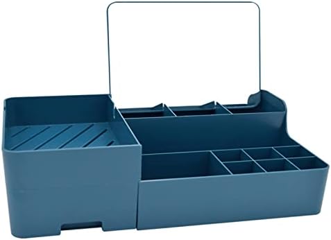 Large Capacity Makeup Organizer for Vanity with Handle