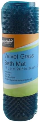 Grass Textured Anti-Slip Shower Mat for Tired Feet