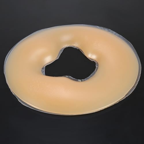Yosoo Face Down Pillow - Soft Silicone Massage Headrest for Beauty Salon