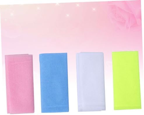 Ipetboom 2sets Long Nylon Back Scrubber Towel