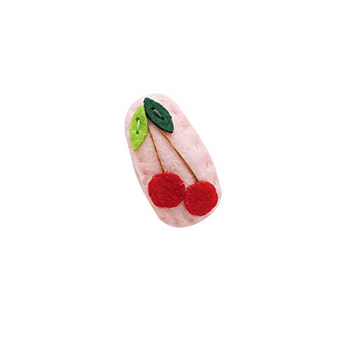 CRIZAN Felt Fruit Hair Clips for Baby Girl Set