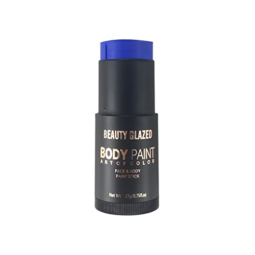 Professional Oil-Based Face Body Paint Stick Blue for Halloween