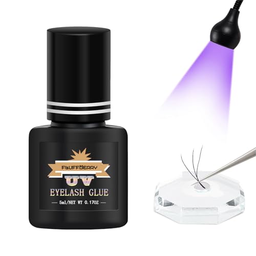 FLUFFBERRY UV Glue for Eyelash Extensions 1 Sec Drying Time