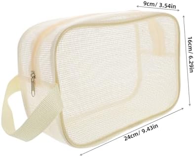VALICLUD Mesh Travel Toiletry Bag