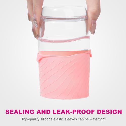 Mrsdry Leak Proof Bottle Covers 8 Pack Travel Essentials