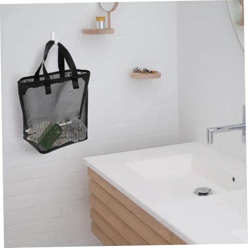 JECOMPRIS Hanging Mesh Toiletry Bag