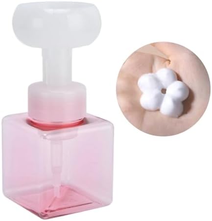 84oz Foaming Soap Dispenser with Cute Flower Shape Design Pink