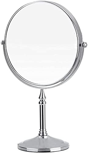 DEIHGE 8 Inch Double Sided Brass Magnifying Mirror