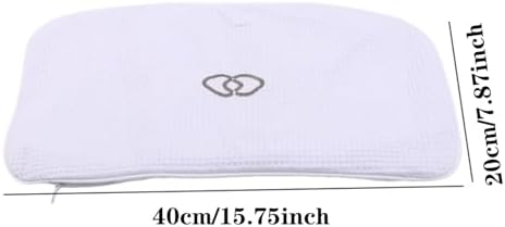 Gooddyiyukey Inflatable Bath Pillows Set for Head and Neck Support