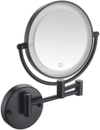 DEIHGE Wall-Mounted Makeup Mirror with 3X-10X Magnification