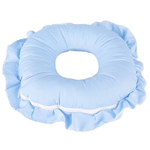 ZJchao Polyester Face Relax Pillow Blue