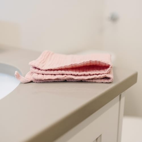 Konssy 7-Pack Soft Cotton Face Cloths