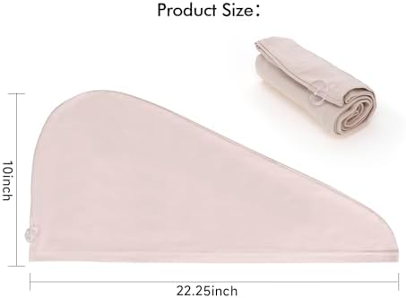 KISMETICS Hair Drying Wrap Frizz Free Soft Lightweight