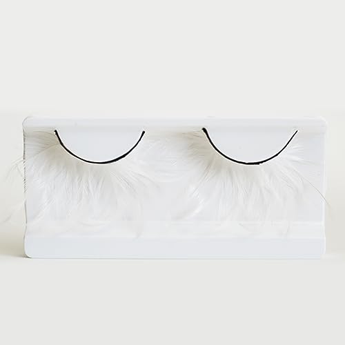 Dorisue White Lashes Halloween False Eyelashes