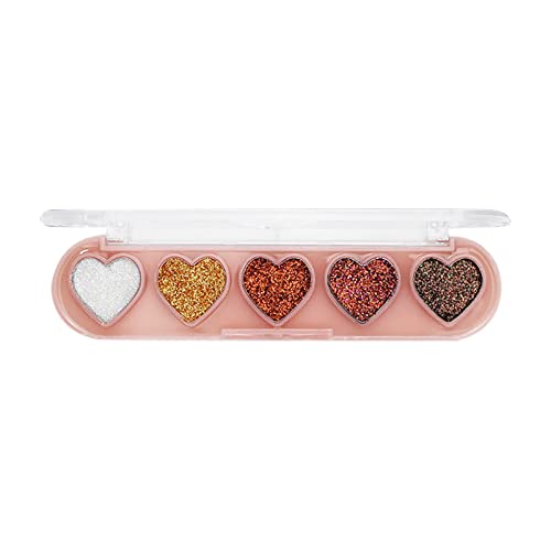 SWEETSHION Eye Shadow Baking Powder Sequins Pencil Box