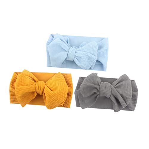 WOFASHPURET 5pcs Bowknot Headbands for Girls and Boys