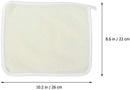 SOESFOUFU Exfoliating Bath Towel Set 5pcs