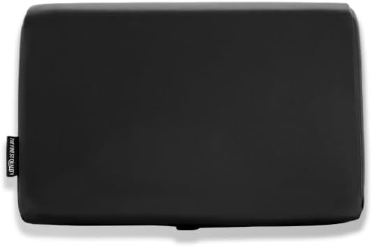 DRLOMILOMI Massage Table Trapezoid Wedge Pillow Black