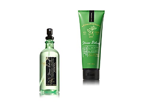 Bath Body Works Stress Relief Eucalyptus Spearmmint Gift Set