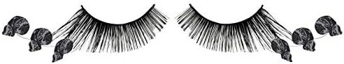 DISGUISE Adult Skull Eyelashes for Role Play