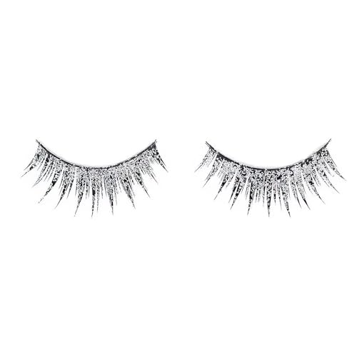 Amscan Silver Glitter Eyelashes - 475 X 5 1 Count