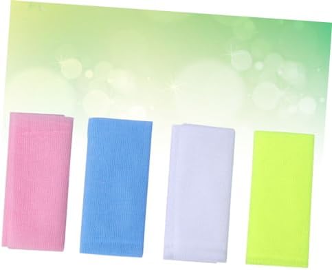 Ipetboom 2sets Long Nylon Back Scrubber Towel