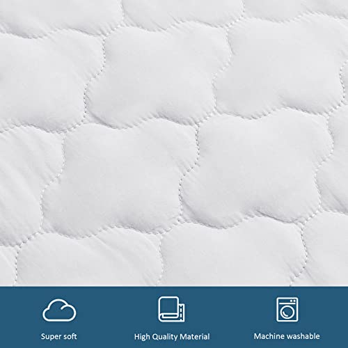 Moonsea 2-Piece Waterproof Massage Table Sheet Set Extra Soft and Durable White