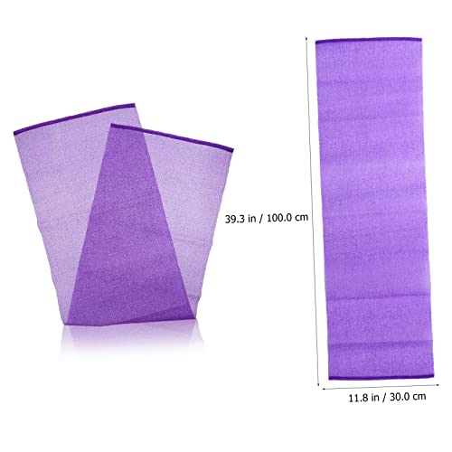 VINTORKY Exfoliating Nylon Washcloths for Shower