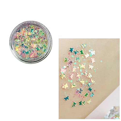 KEEADI Body Glitter Gel Sequins for Concerts and Festivals