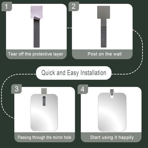 Lunchis Fogless Mirror for Shaving Men