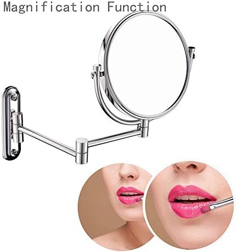 DEIHGE 68-Inch Wall Mount Makeup Mirror with 35710X Magnification