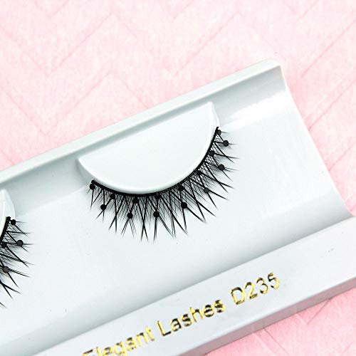 Elegant Lashes D235 Halloween False Eyelashes with Confetti
