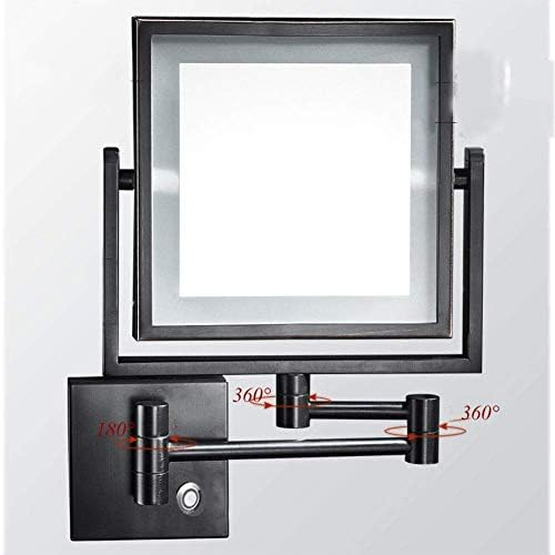 LCARY Wall Mounted Makeup Mirror 3X Magnification
