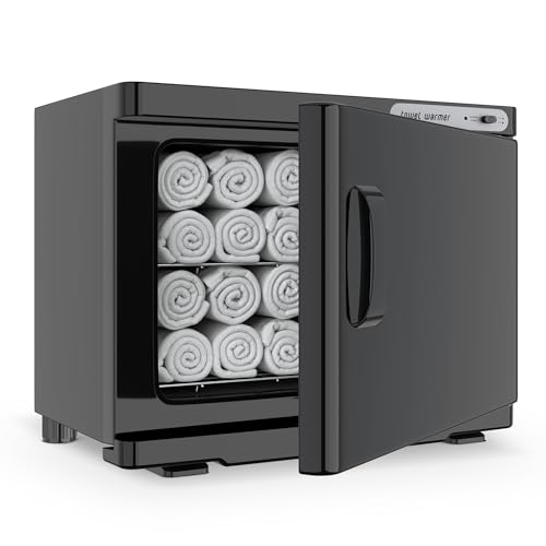 RyJaune 23L Towel Warmer Cabinet - Black 1