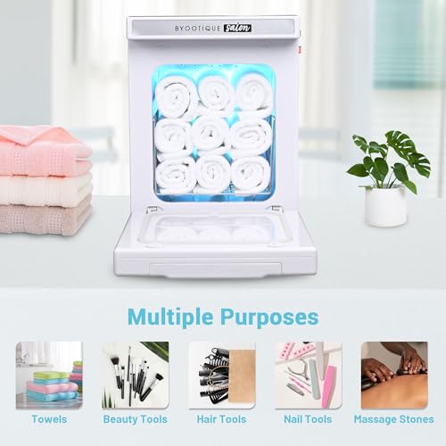 ZeHuoGe 5L Towel Warmer with Cabinet and Tray