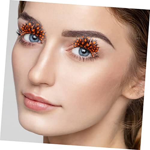 TOVINANNA 2Pairs Dramatic Exaggerated Halloween False Eyelashes