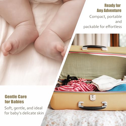 Ourmed Life Face Towels - 10x12 XL Size 50 Count Biodegradable
