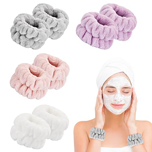Dorbetar 8 Pcs Wrist Towels for Face Washing 1